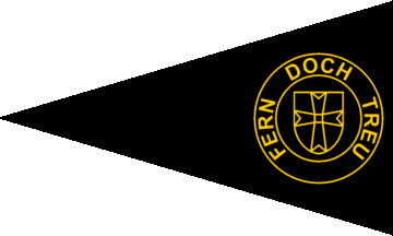 [Coesfeld local branch pennant, reverse (German Youth of the East, Germany)]